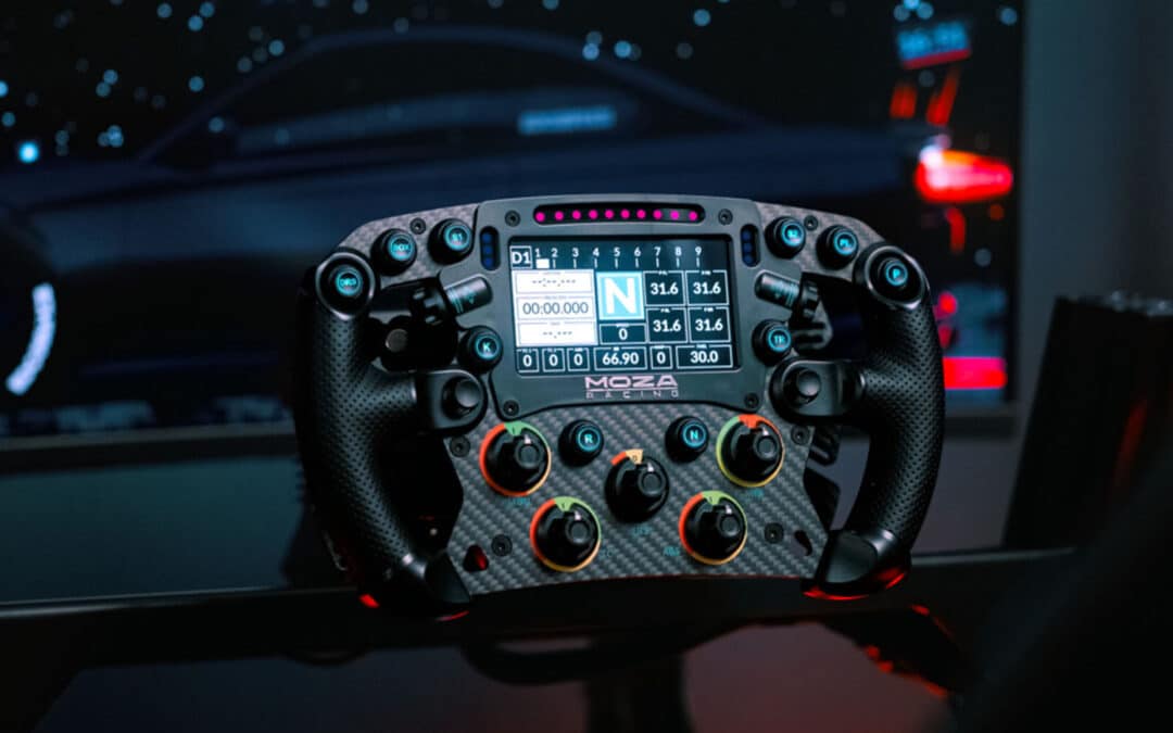 Moza Racing stellt das FSR2-Lenkrad und das CM2-Dashboard vor