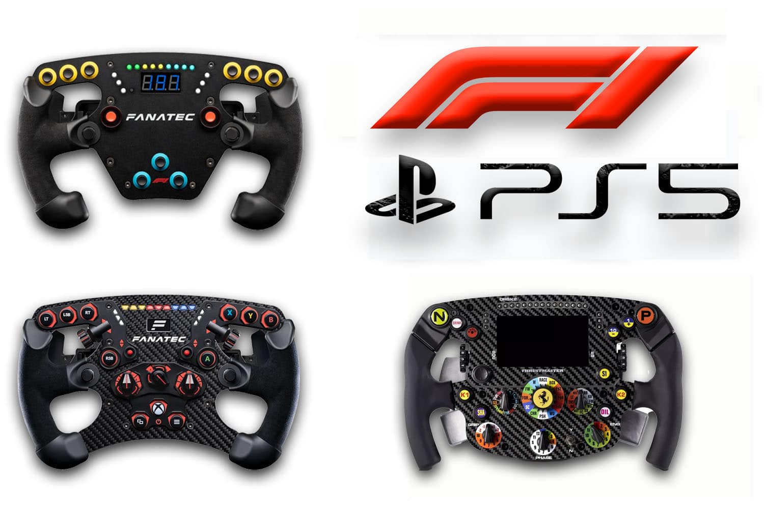 Beste F1-Lenkräder auf PS5 sim racing
