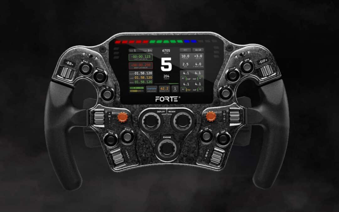 Asetek Forte Formula Pro vorbestellbar: Carbon-Design und XXL-Bildschirm