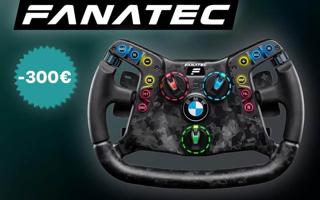 Fanatec Podium BMW M4 GT3: -300€ auf dieses legendäre Lenkrad, limitiertes Angebot!