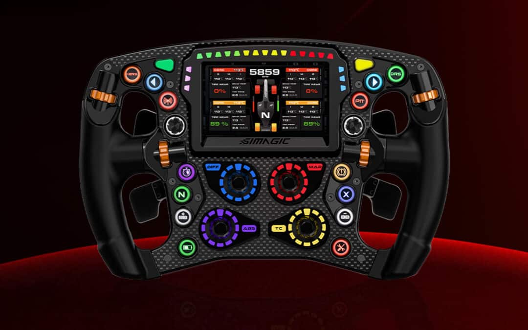 Simagic stellt den Zeus Formula, eine 28 Nm Wheelbase und ein Tretlager vor