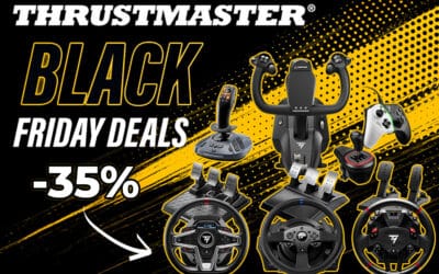 Black Friday Thrustmaster : Die besten Angebote 2025 endlich enthüllt (-35%)!