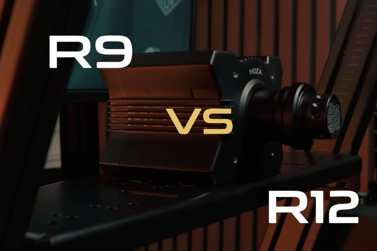 Moza R9 vs. R12 – Radstand im Sim-Racing