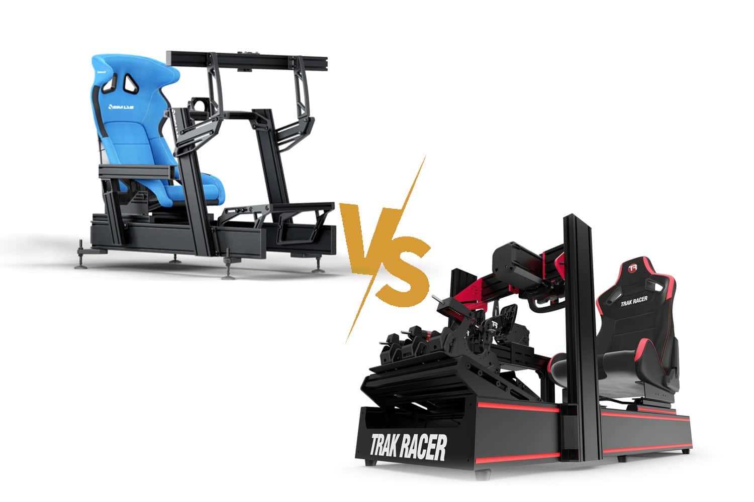 Das Sim-Lab P1X Pro-Cockpit im Vergleich zum Trak Racer TR160 V5-Cockpit