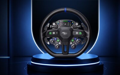 Das MOZA-Lenkrad für den Ford Mustang GTD ist für 449 € erhältlich, ebenso wie der MA3F-Sidestick